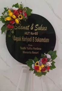 Papan Akrilik Ucapan Ulang Tahun Halmahera Utara